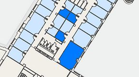 
							Planritning för Convendum Sundbyberg, 4 privata rum, 67 m²