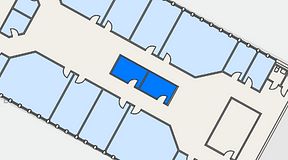 
							Planritning för Växthuset Stensjögatan, 2 privata rum, 16 m²