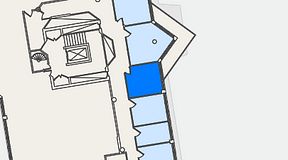 
							Planritning för FirstOffice Bulltofta, 1 privata rum, 14 m²