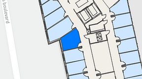 
							Planritning för Regus Gustav III:s Boulevard 34, 1 privata rum, 14 m²