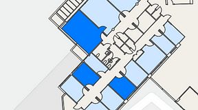 
							Planritning för Helio Frösundavik, 3 privata rum, 50 m²