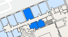 Planritning för Genetor Elverket, 3 privata rum, 48 m²