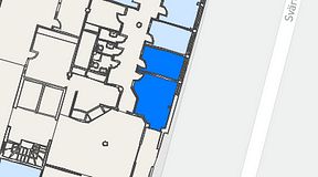 
							Planritning för Quick Office Danderyd, 2 privata rum, 20 m²