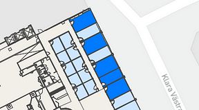 
							Planritning för Convendum Vasagatan 16, 5 privata rum, 109 m²