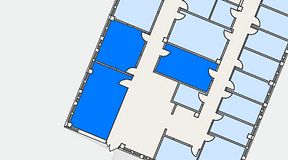 
							Planritning för Växthuset Jägershillgatan, 3 privata rum, 68 m²