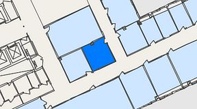 
							Planritning för United Spaces Waterfront Klarabergsviadukten, 1 privata rum, 14 m²