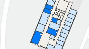 
							Planritning för Växthuset Jägershillgatan, 5 privata rum, 76 m²