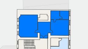 Planritning för Beskow Humlegården, 1 privata rum, 112 m²