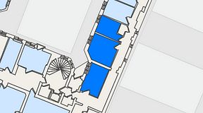 Planritning för Nybrogatan Business Center Nybrogatan 6, 3 privata rum, 40 m²