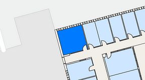 
							Planritning för Regus Lidingö, 1 privata rum, 20 m²