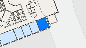 
							Planritning för Landskapet Nacka Forum, 1 privata rum, 14 m²