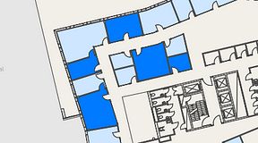 
							Planritning för Mindpark Mölndal, 5 privata rum, 90 m²