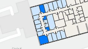 
							Planritning för Regus Lidingö, 4 privata rum, 38 m²