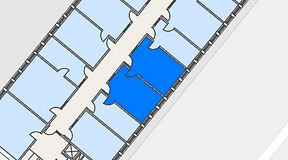 
							Planritning för Regus Almedal, 2 privata rum, 40 m²