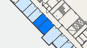 
							Planritning för FirstOffice Kanalvägen 17, 2 privata rum, 23 m²