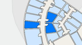 
							Planritning för Quick Office Bromma Blocks, 3 privata rum, 32 m²