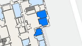 
							Planritning för High Court Börshuset, 3 privata rum, 28 m²