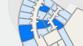 
							Planritning för Quick Office Bromma Blocks, 5 privata rum, 63 m²
