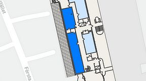 
							Planritning för FirstOffice Sävedalen, 2 privata rum, 106 m²