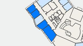 
							Planritning för Regus Saltsjö-Boo, 4 privata rum, 54 m²