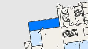 
							Planritning för Mindpark Järntorget, 1 privata rum, 33 m²