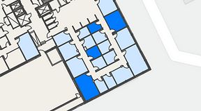 
							Planritning för Spaces Hyllie Vista, 4 privata rum, 59 m²