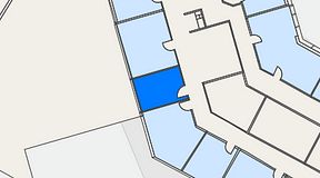 
							Planritning för Easy Office Spånga, 1 privata rum, 13 m²