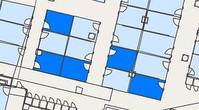 
							Planritning för Convendum Fleminggatan 18, 5 privata rum, 63 m²