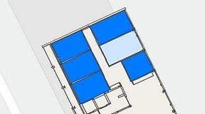 
							Planritning för Convendum Vegagatan 14, 5 privata rum, 83 m²