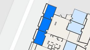 
							Planritning för Convendum Brahegatan, 3 privata rum, 53 m²