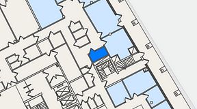 
							Planritning för Mindpark Hyllie Skrivaregatan, 1 privata rum, 5 m²