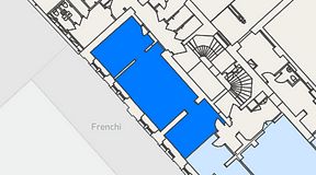 
							Planritning för United Spaces Uppsala, 1 privata rum, 64 m²