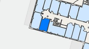 Planritning för Quick Office Danderyd, 1 privata rum, 12 m²