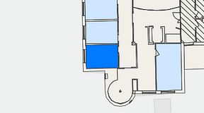 
							Planritning för FASTOFFICE Johanneslundsvägen 2, 1 privata rum, 24 m²