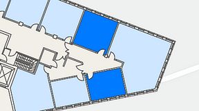 Planritning för A house Sickla, 2 privata rum, 49 m²