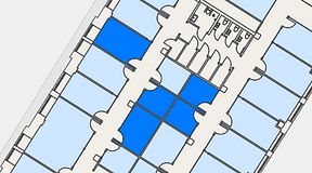 
							Planritning för Convendum Sundbyberg, 5 privata rum, 50 m²