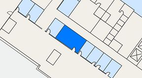 
							Planritning för SQUARE, 1 privata rum, 20 m²