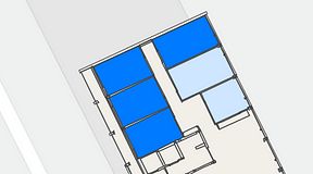 
							Planritning för Convendum Vegagatan 14, 4 privata rum, 70 m²