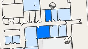 
							Planritning för FirstOffice Säveån, 2 privata rum, 29 m²