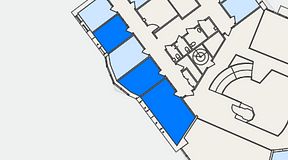 
							Planritning för Regus Saltsjö-Boo, 3 privata rum, 44 m²