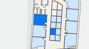 
							Planritning för Mindpark Hyllie Eden, 2 privata rum, 23 m²