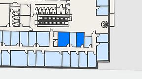 
							Planritning för Regus Mariestad, 2 privata rum, 28 m²