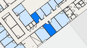 
							Planritning för Convendum Avenyn, 2 privata rum, 21 m²