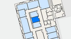 
							Planritning för THE WORKS Ringvägen, 1 privata rum, 7 m²