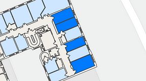 
							Planritning för Genetor Elverket, 4 privata rum, 62 m²