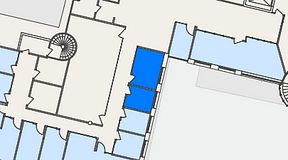
							Planritning för FASTOFFICE Råsundavägen, 2 privata rum, 19 m²
