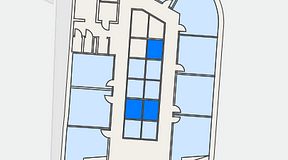 
							Planritning för Mindpark Hyllie Eden, 3 privata rum, 12 m²