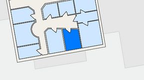 
							Planritning för Växthuset Vasatorpsvägen, 1 privata rum, 13 m²