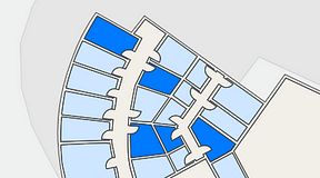 
							Planritning för Quick Office Bromma Blocks, 5 privata rum, 48 m²