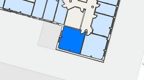 Planritning för Quick Office Danderyd, 1 privata rum, 22 m²